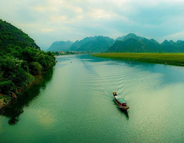 The Perfume River at dawn